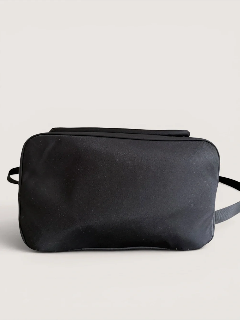 kate spade Black Nylon Small Flap Backpack with Front Pocket